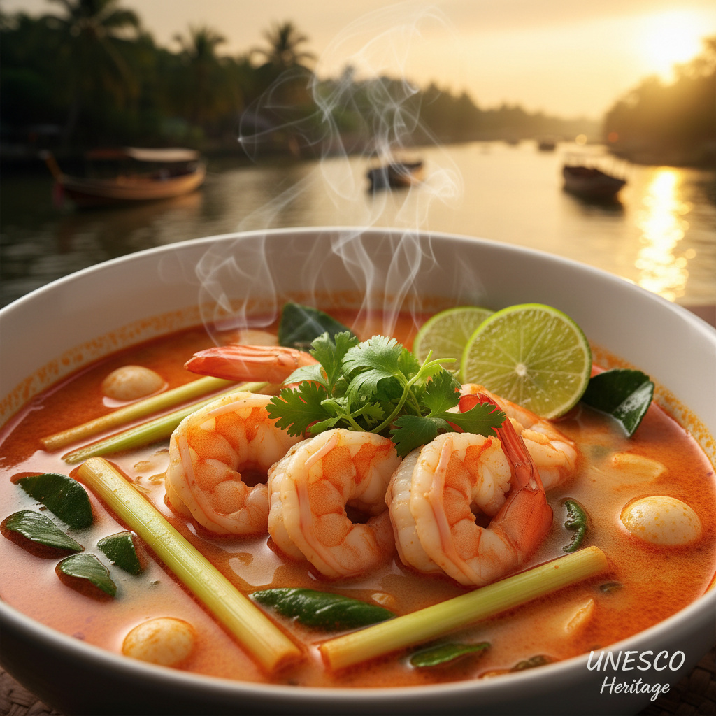 Tom Yum Goong History: Thailand’s Spicy Shrimp Soup from Riverside Roots to Tom Yum Kung UNESCO Fame